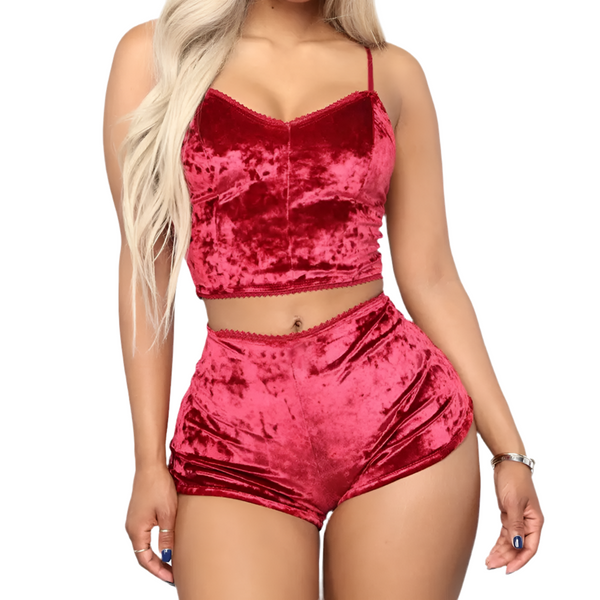 Velvet Pajamas Set